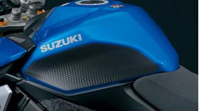 SUZUKI FUEL TANK PROT.SET BLACK/GRY S950