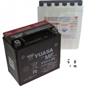 BATTERY, SEALED, 12AH YTX14BS