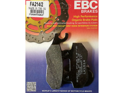 EBC Disc pad set FA214/2V