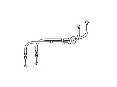 CABLE, THROTTLE, TWIN T2040569