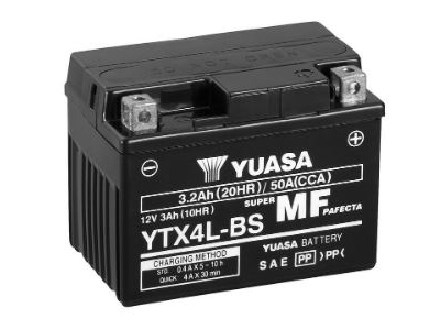 YTX4L-BS YUASA BATTERY & ACID PACK