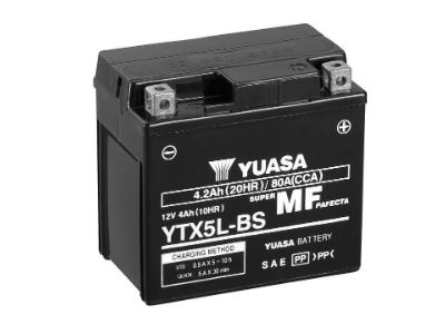 YTX5L-BS YUASA BATTERY & ACID PACK