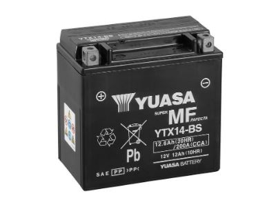 YTX14-BS YUASA BATTERY & ACID PACK